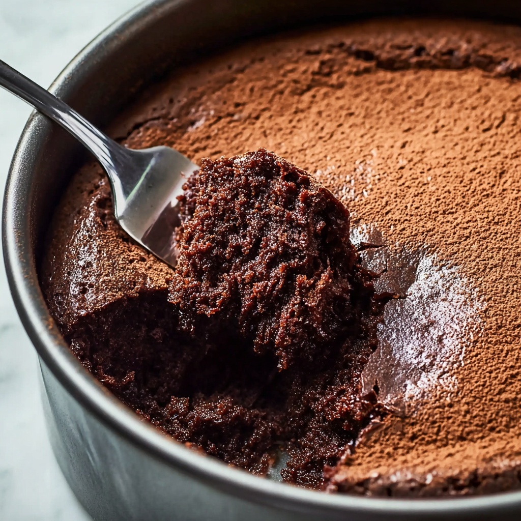 Decadent Slow Cooker Chocolate Lava Cake Recipe - Recipe Image
