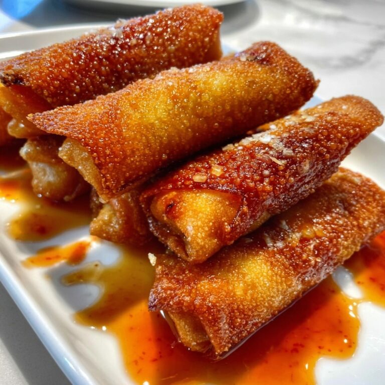 Easy Apple Pie Egg Rolls Recipe