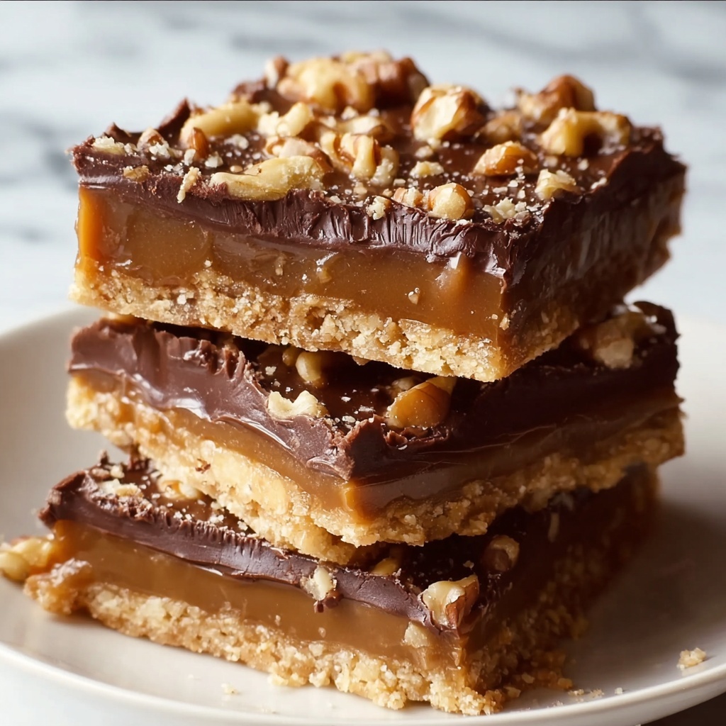 Easy Turtle Bars Recipe - Recipe Image