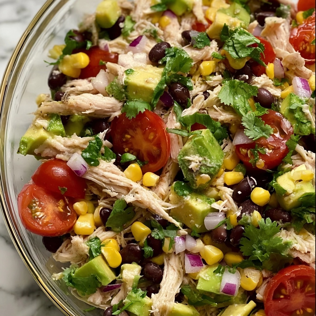 Tex-Mex Chicken Salad: 5 Bold Flavors That Impress Recipe - Recipe Image