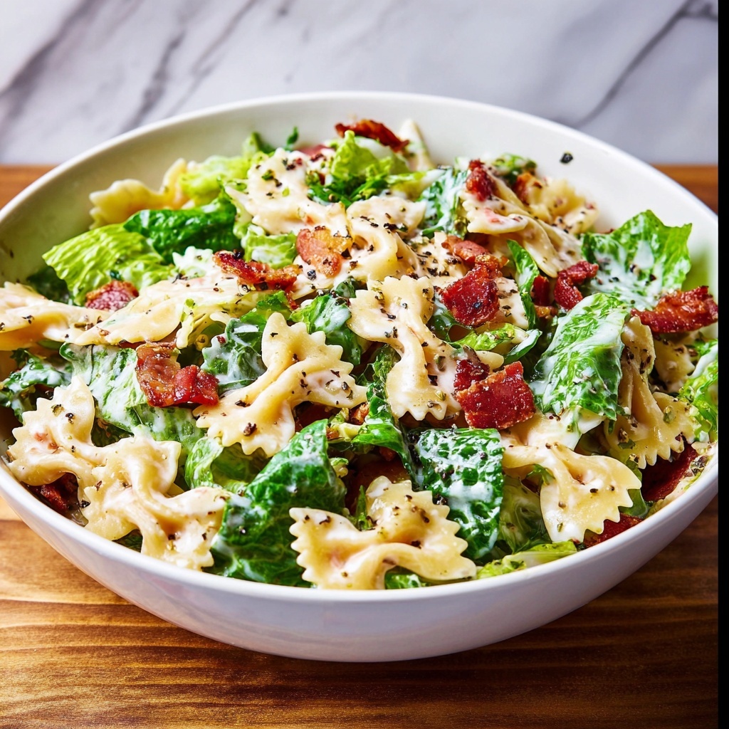 BLT Pasta Salad Recipe - Recipe Image