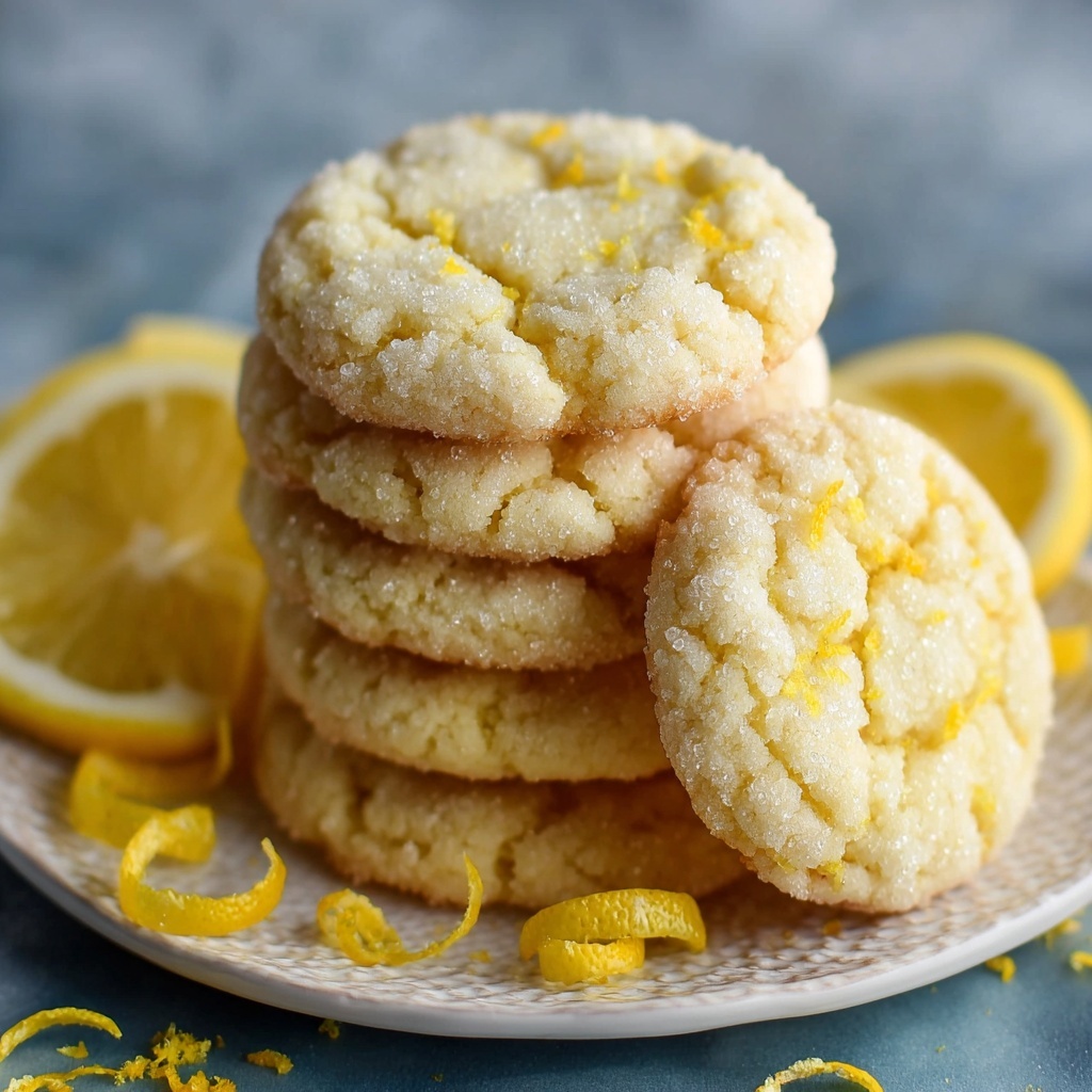 Lemon Sugar Cookies: The Ultimate Soft & Chewy Perfection Recipe - Recipe Image
