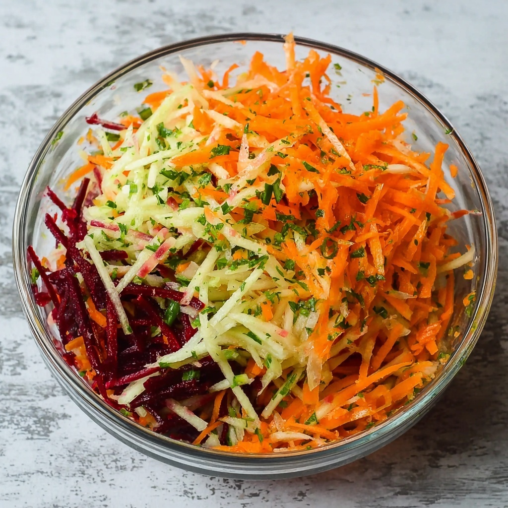 Carrot Apple Salad with Raisins and Honey Dressing Recipe - Recipe Image