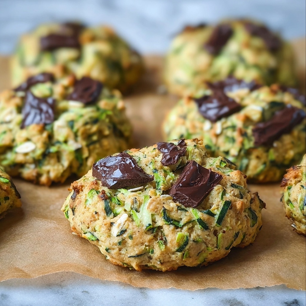 Zucchini Chocolate Chip Cookies Recipe - Recipe Image