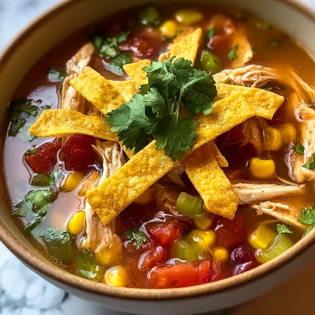 Chicken Tortilla Soup: 7 Secrets for Unforgettable Flavor Recipe - Recipe Image