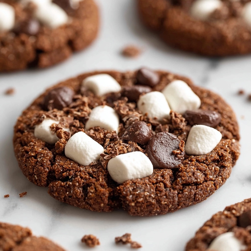 Chocolate Marshmallow Bliss Cookies Recipe - Recipe Image