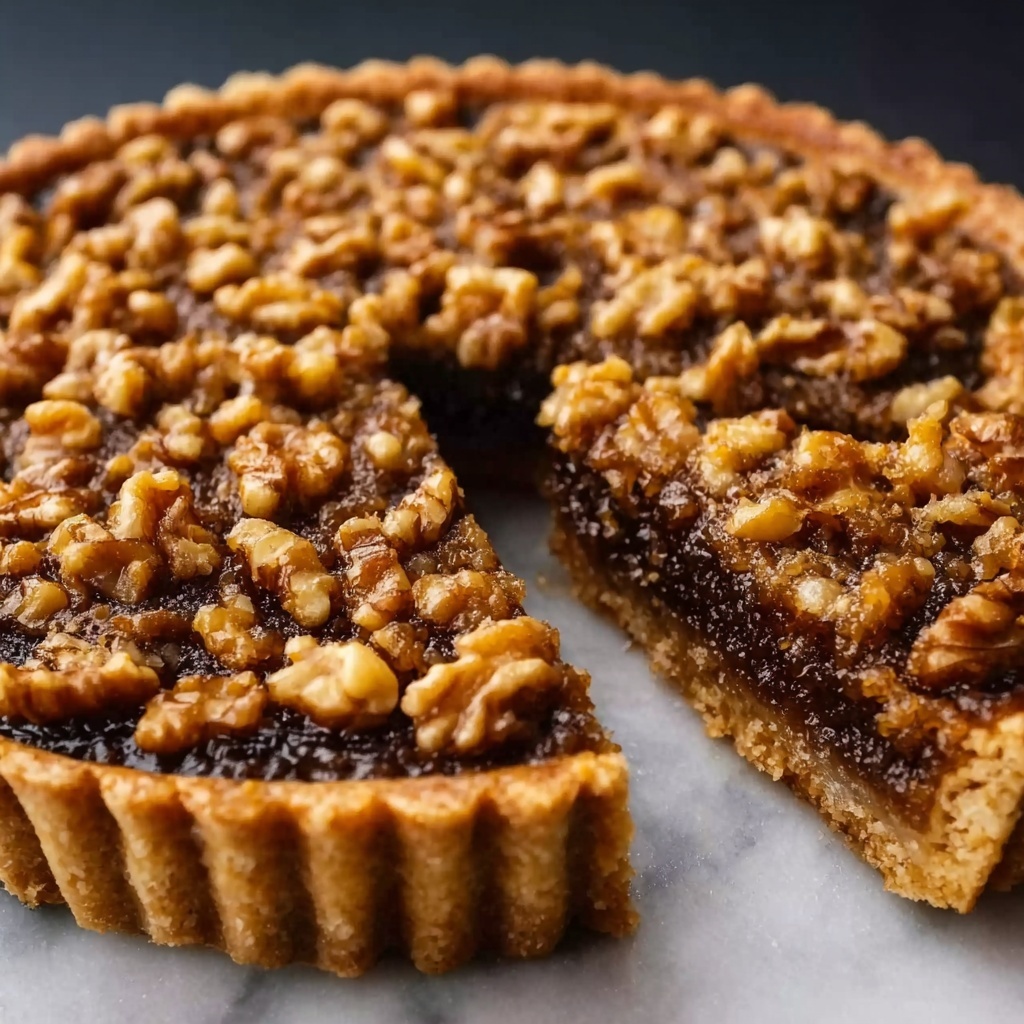 Honey Walnut Tart Recipe - Recipe Image