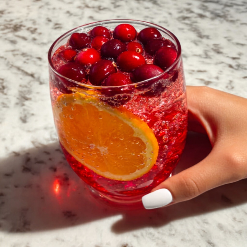 Sparkling Cranberry Orange Sangria: 5 Festive and Joyful Sips Recipe - Recipe Image