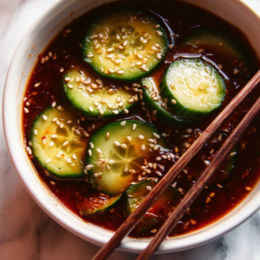 Korean Cucumber Salad Recipe - Recipe Image