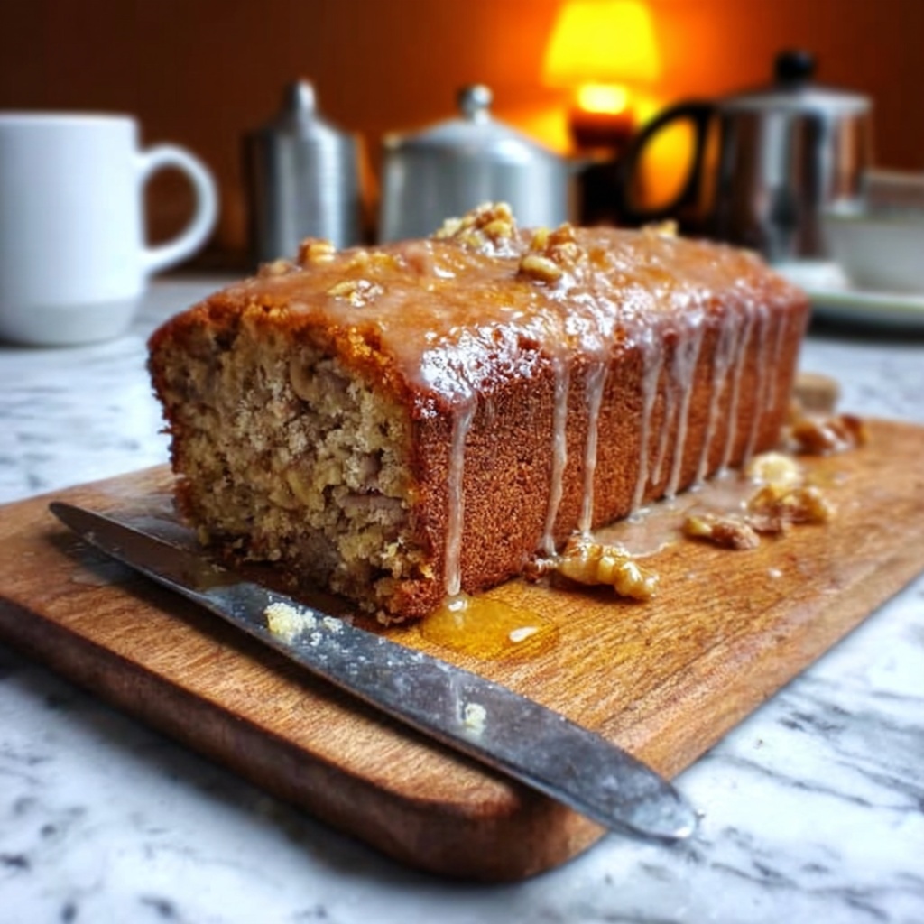 Sticky Orange Date Pudding with Toasted Walnuts Recipe - Recipe Image