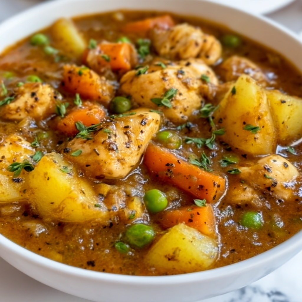 Slow Cooker Chicken Stew Recipe - Recipe Image