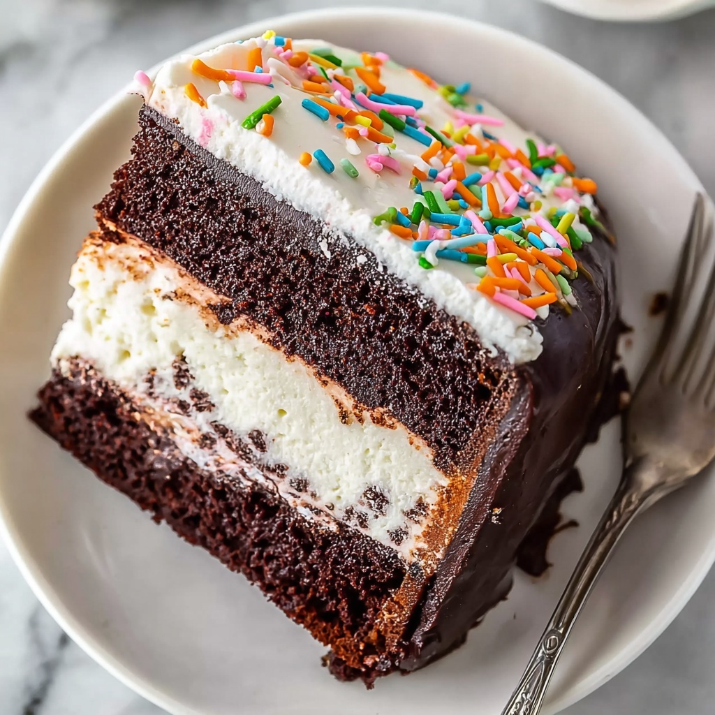 Homemade Ice Cream Cake Recipe - Recipe Image