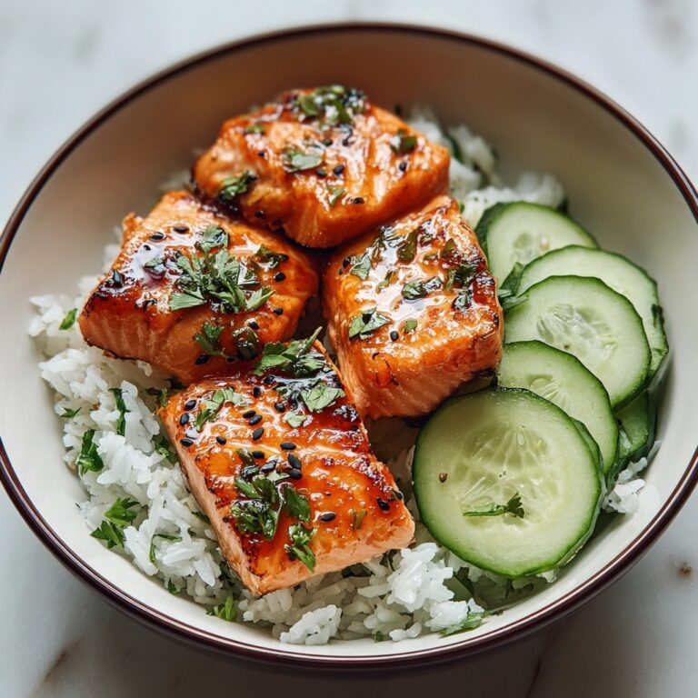 Sweet Chili Salmon Bowl Recipe