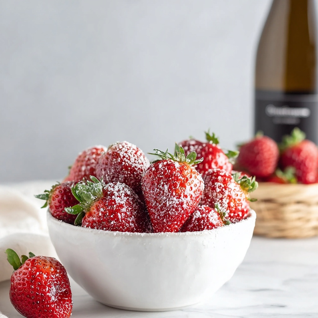 Delicious Drunken Strawberries: A Refreshing Summer Treat Recipe - Recipe Image