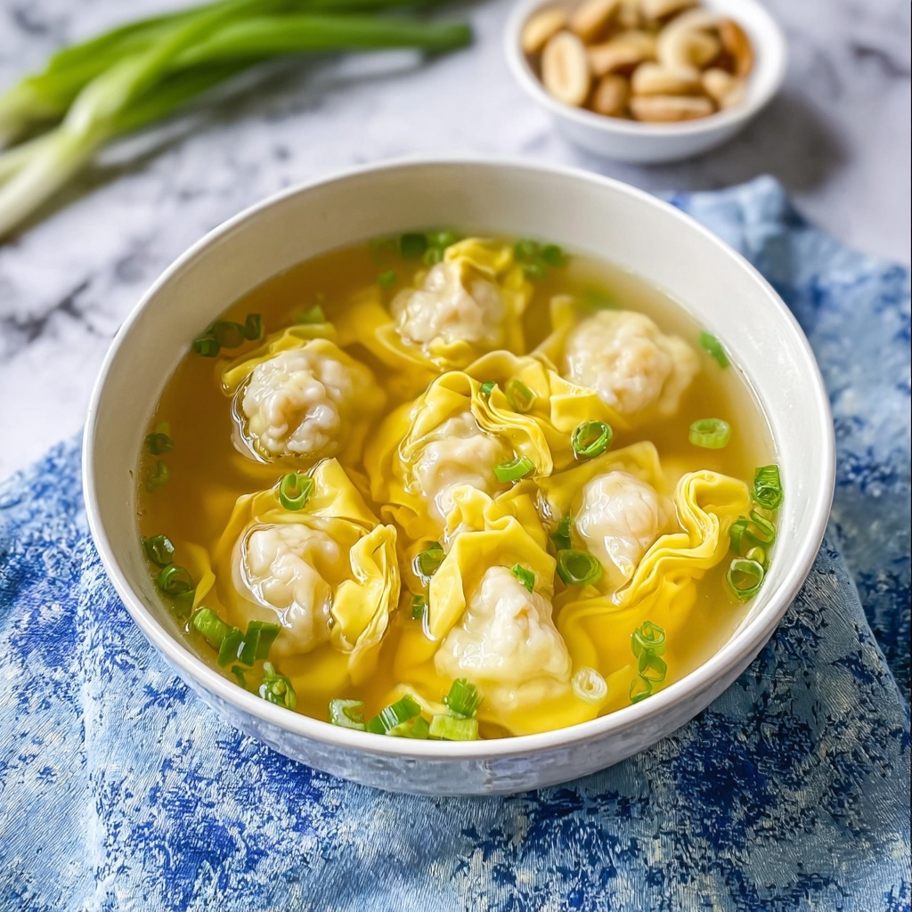 Wonton Egg Drop Soup in 25 Minutes Recipe - Recipe Image