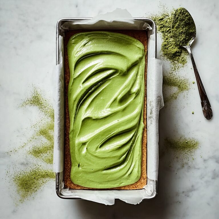Matcha Pound Cake Bliss Recipe