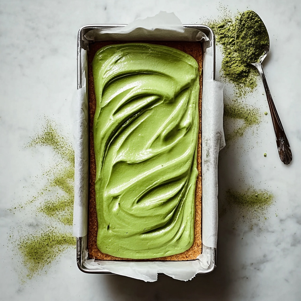 Matcha Pound Cake Bliss Recipe - Recipe Image