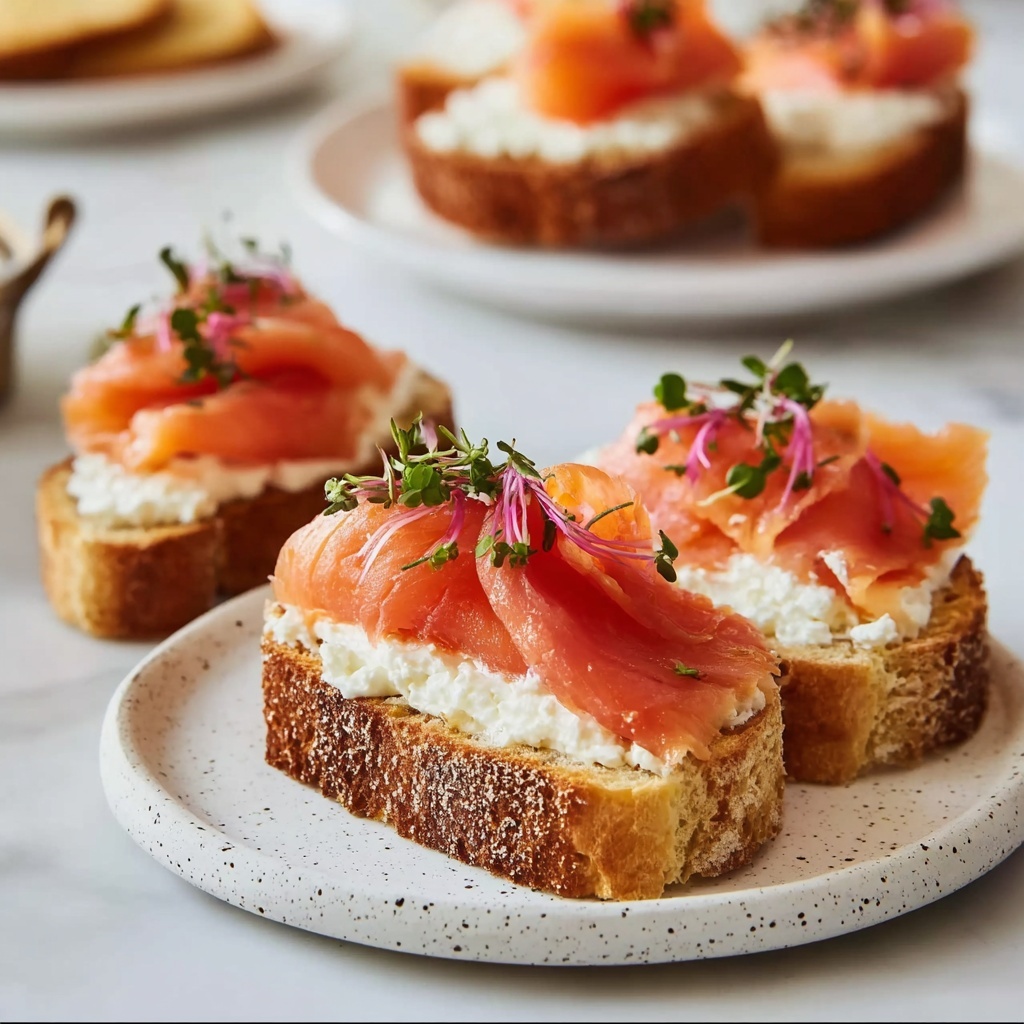 Smoked Salmon Crostini to Elevate Your Next Gathering Recipe - Recipe Image