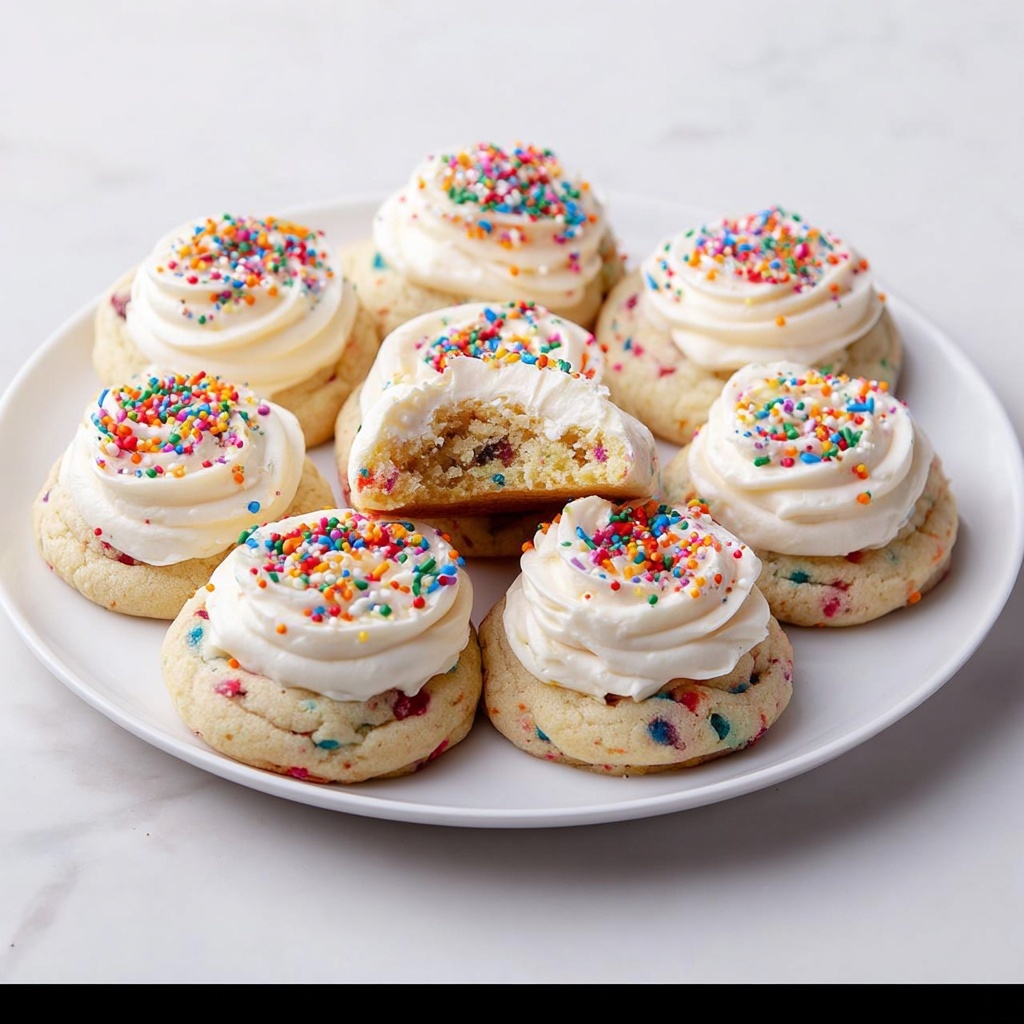 Perfect Funfetti Cake Mix Cookies Recipe - Recipe Image