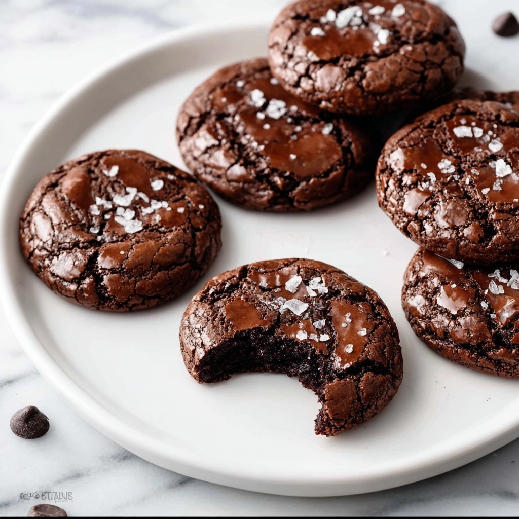 Fudgy Chewy Brookies Recipe (Brownie + Cookie in One) Recipe - Recipe Image