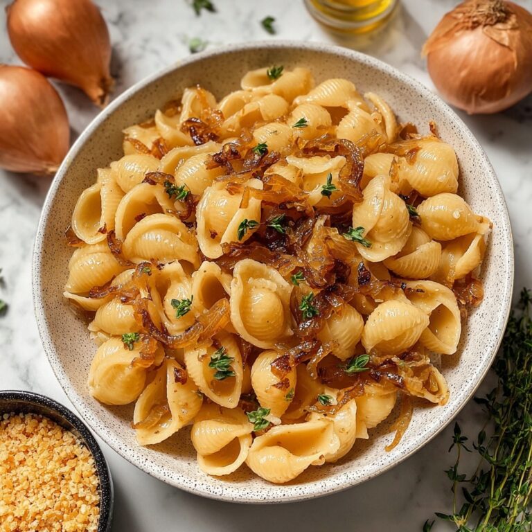 Vegan French Onion Pasta Recipe