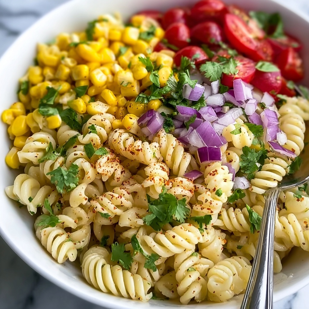 Street Corn Pasta Salad: 5 Bold Flavors to Savor Recipe - Recipe Image