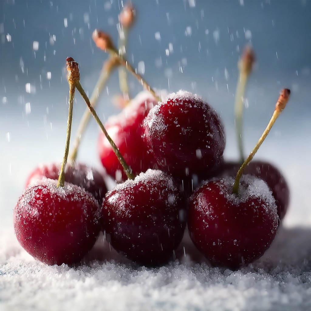 Cherries in the Snow Dessert Recipe - Recipe Image