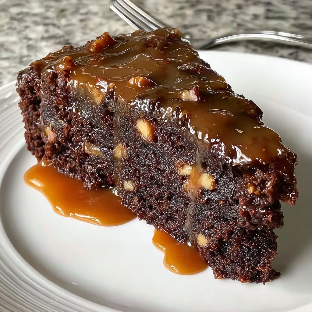 Warm Apple Date Treacle Cake with Butter Sauce Bliss Recipe - Recipe Image