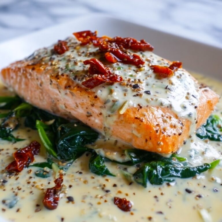 Creamy Tuscan Salmon Recipe