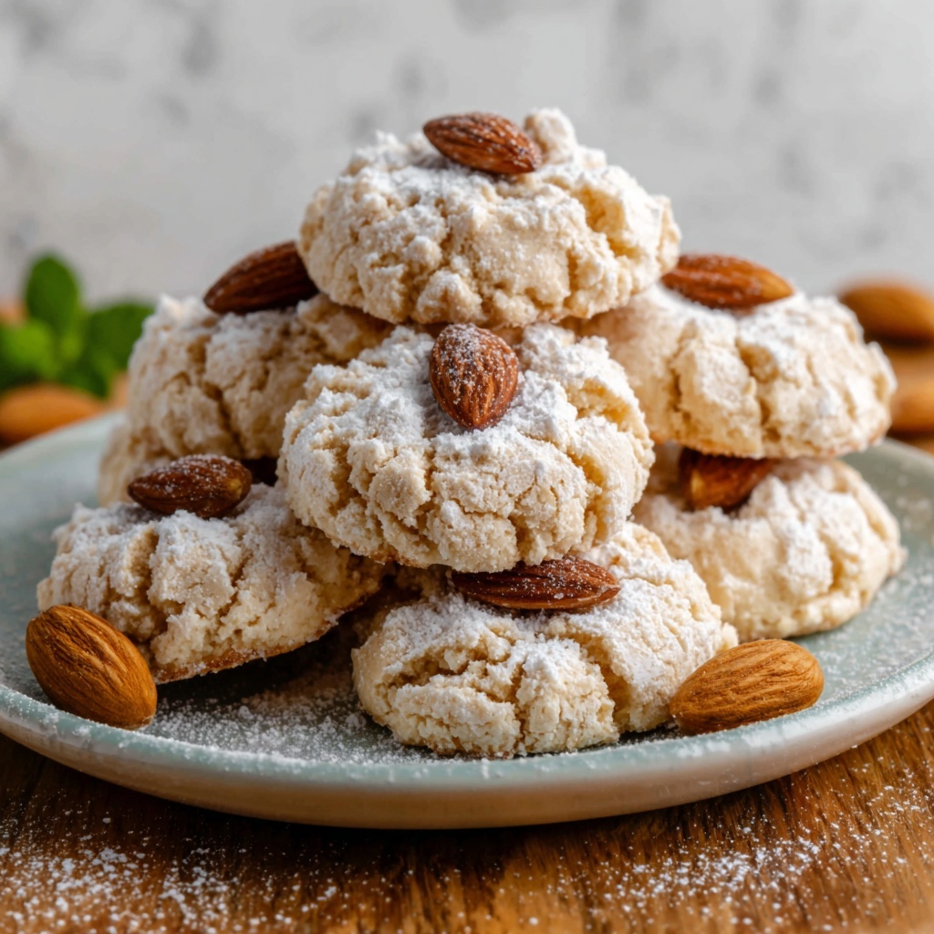 Almond Cookies: Discover the Crunchy Delight Recipe - Recipe Image
