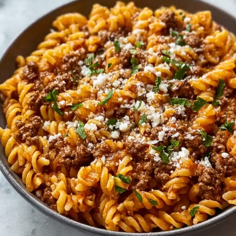 One-Pot Beef and Cheddar Ranch Pasta Recipe
