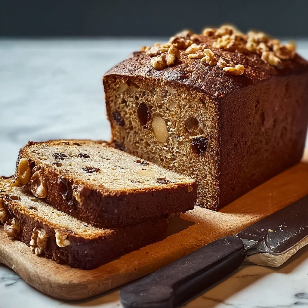 Date and Walnut Loaf Recipe - Recipe Image