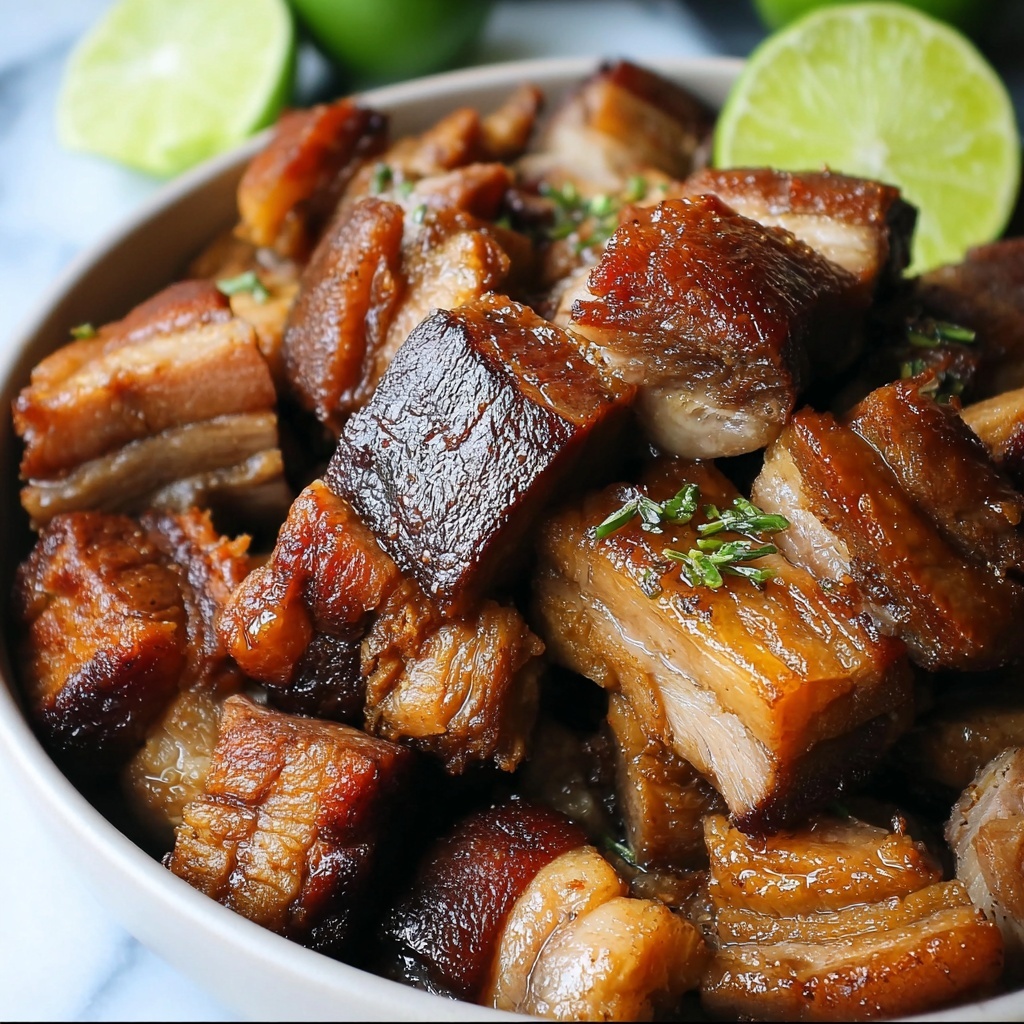 Crispy Homemade Chicharrones Recipe - Recipe Image