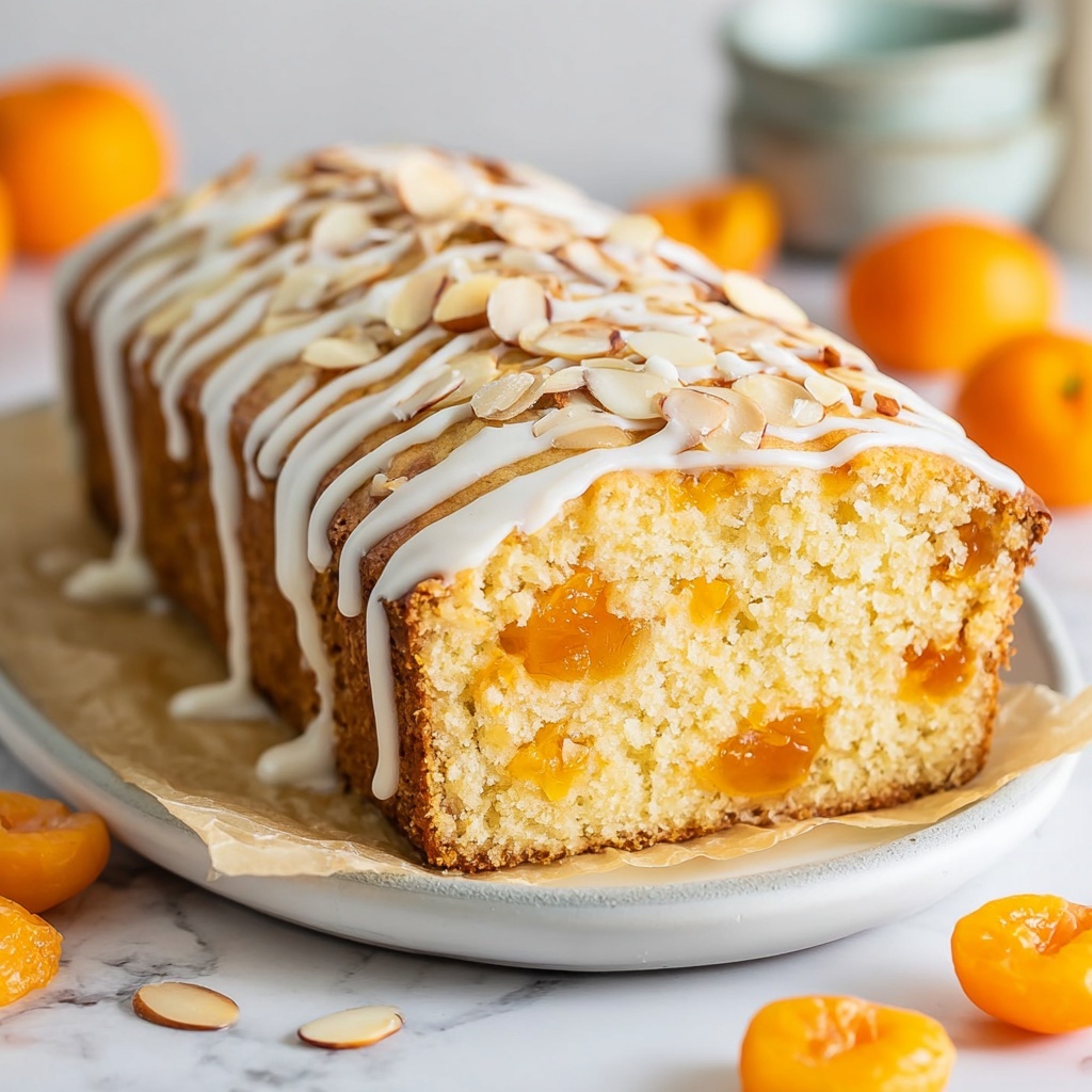 Easy Vegan Apricot Almond Cake Recipe - Recipe Image
