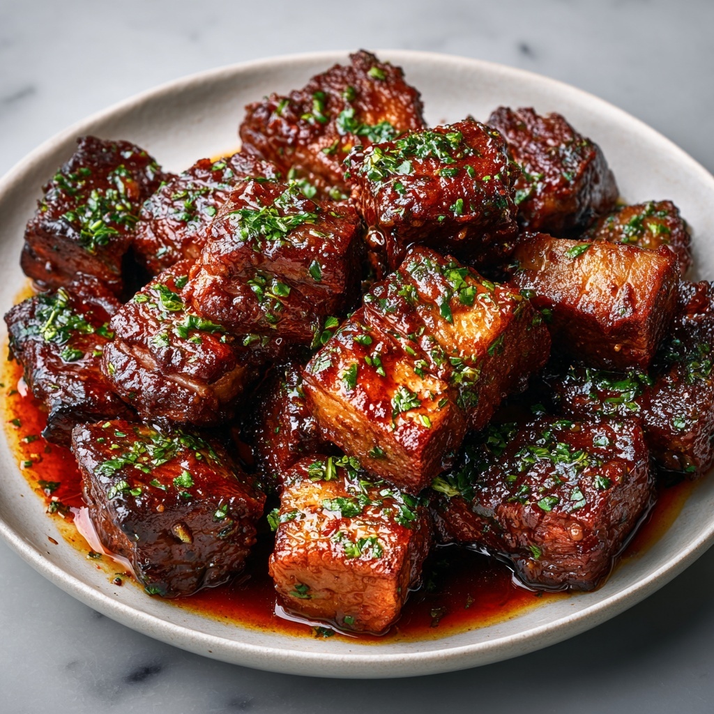 Black Garlic Butter Steak Bites Recipe - Recipe Image