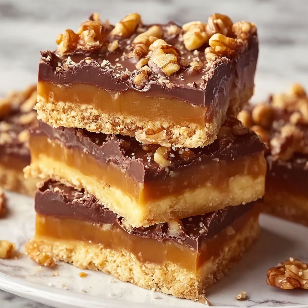 Easy Turtle Bars Recipe - Recipe Image