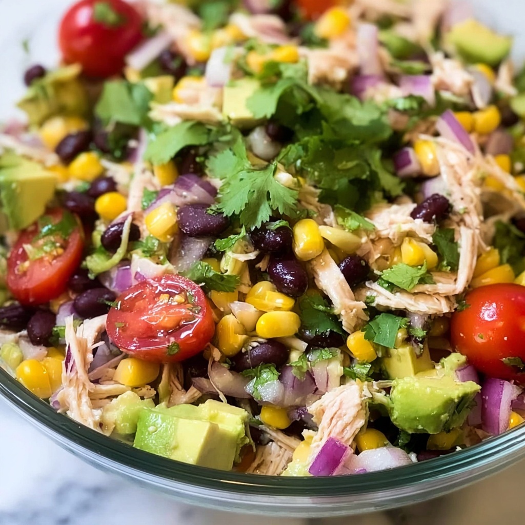 Tex-Mex Chicken Salad: 5 Bold Flavors That Impress Recipe - Recipe Image
