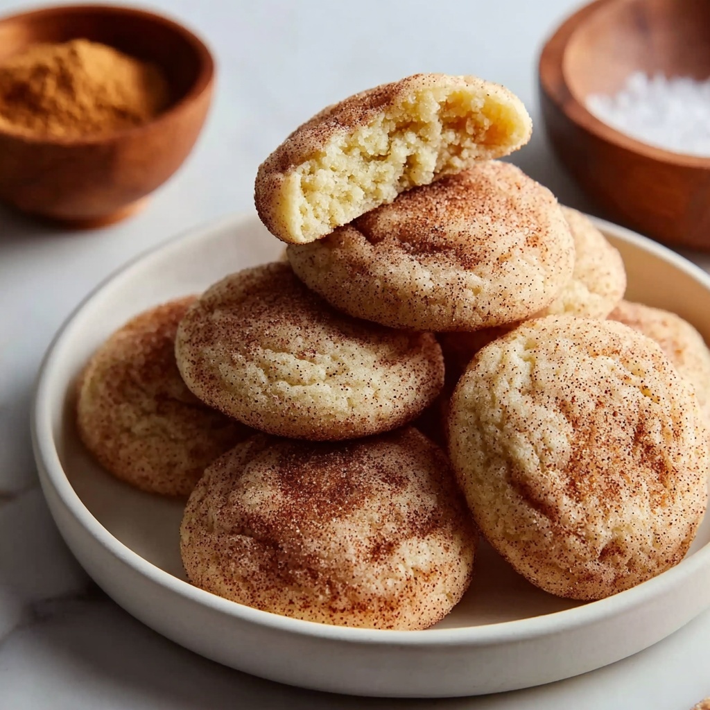 Soft Chewy Cinnamon Snickerdoodles Recipe - Recipe Image