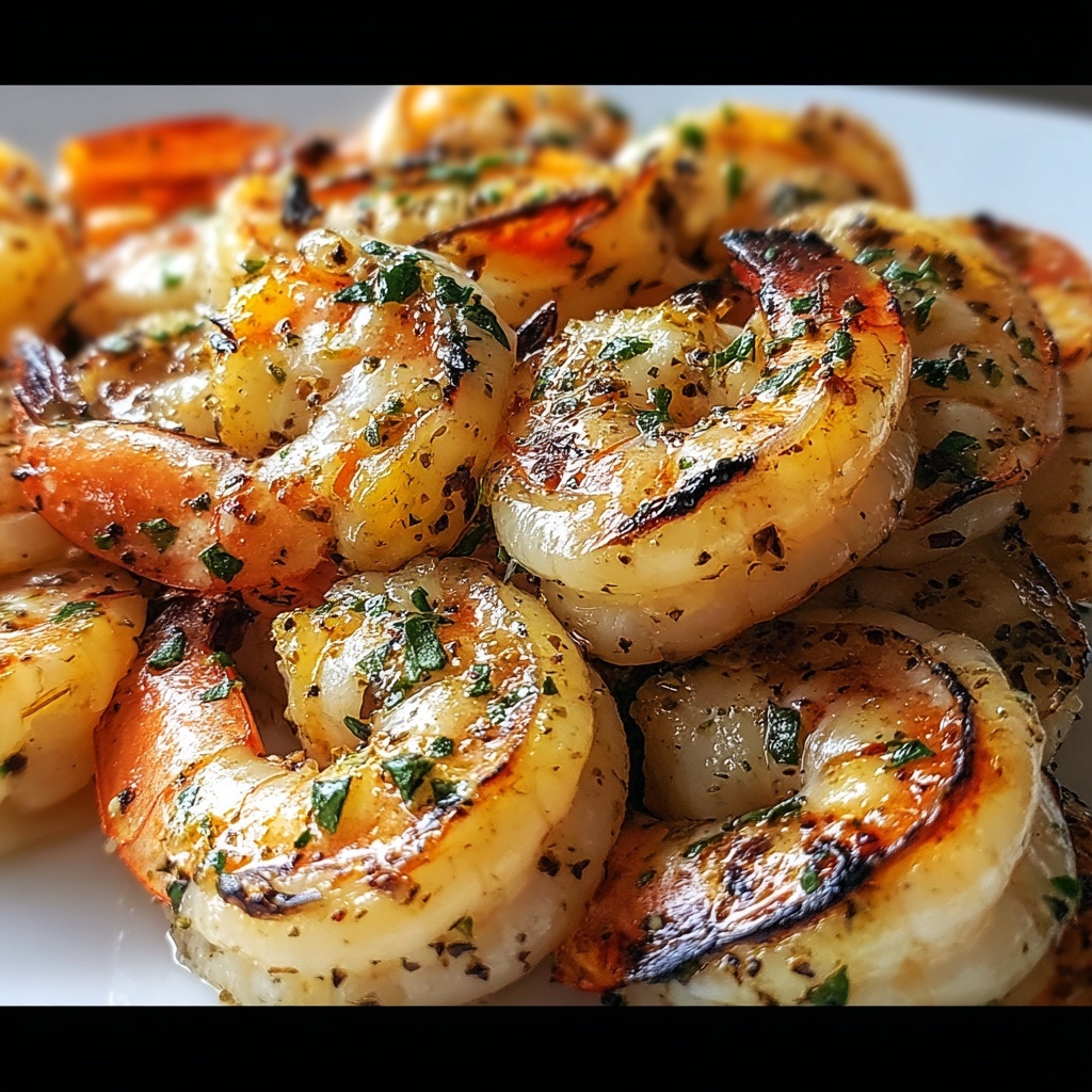 Italian Grilled Shrimp Skewers Recipe - Recipe Image