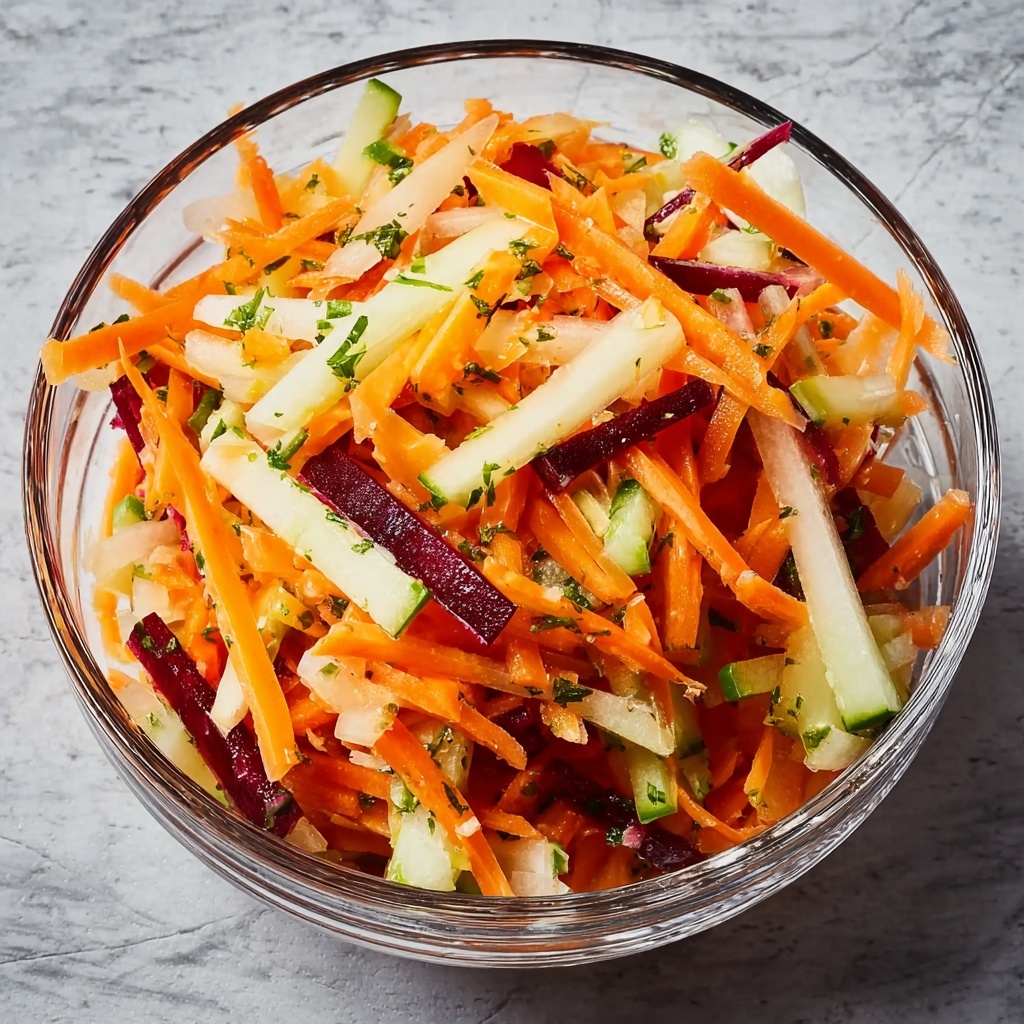 Carrot Apple Salad with Raisins and Honey Dressing Recipe - Recipe Image
