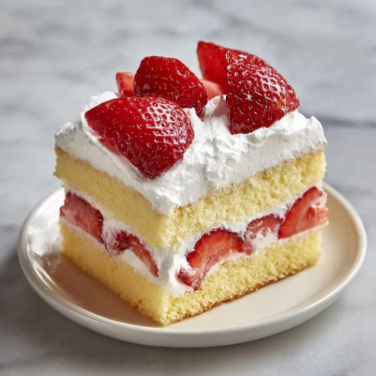 Japanese Strawberry Sponge Cake (Strawberry Shortcake) Recipe