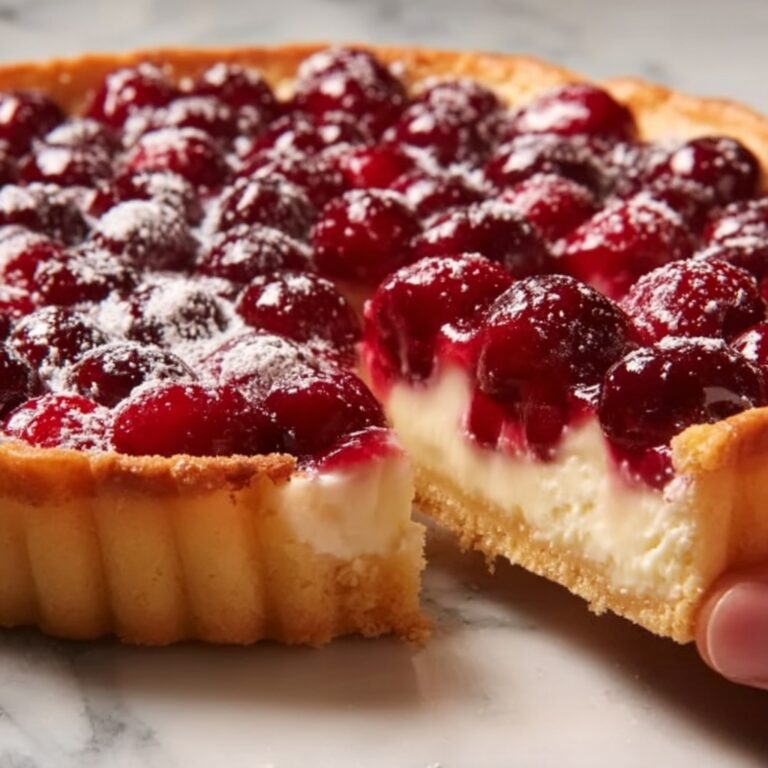 Cranberry Frangipane Tart Recipe