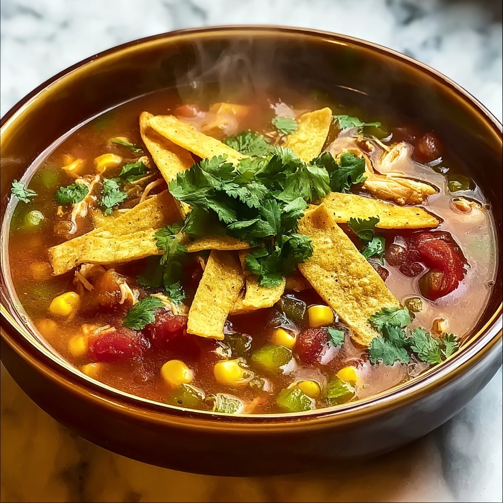 Chicken Tortilla Soup: 7 Secrets for Unforgettable Flavor Recipe - Recipe Image