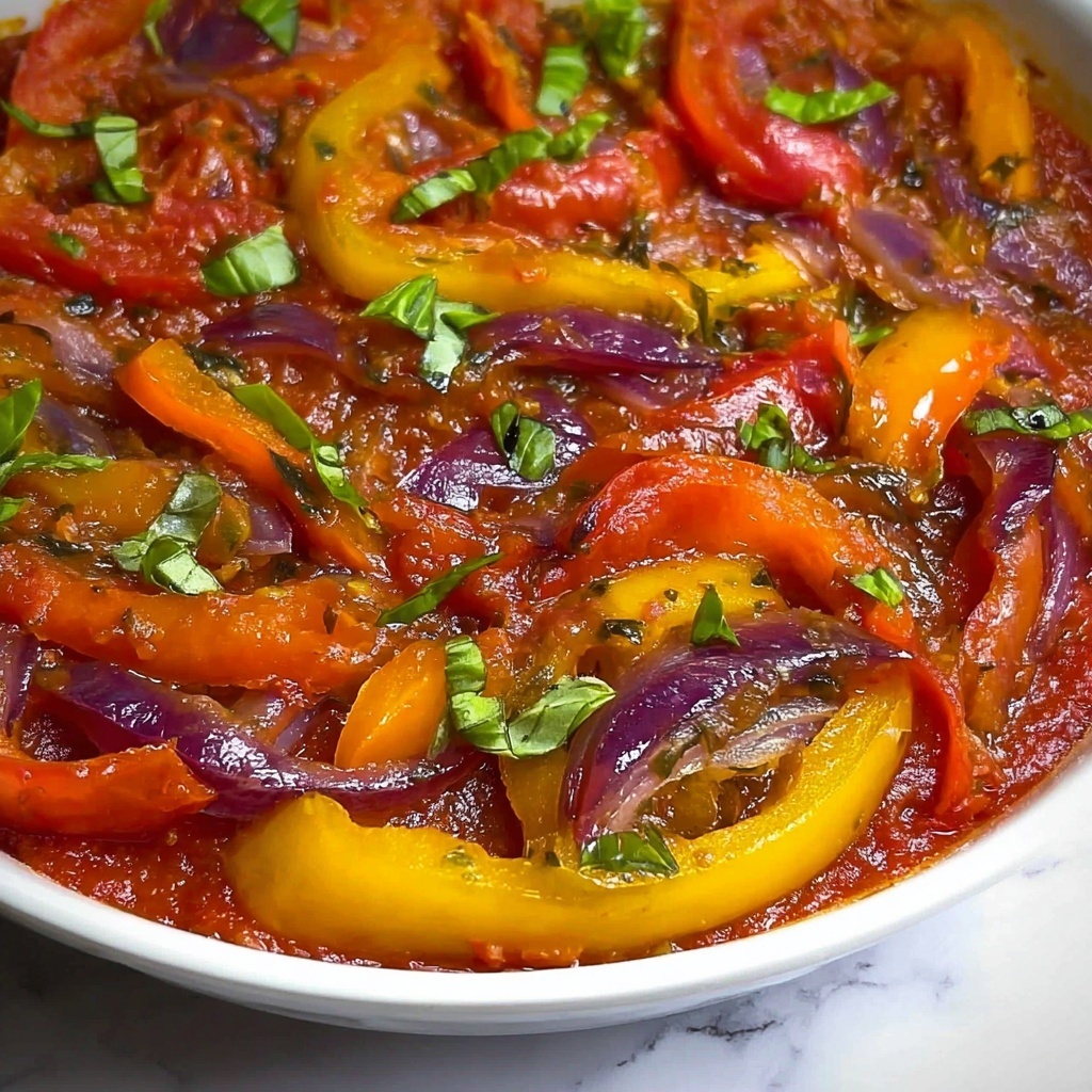 Classic Italian Peperonata Recipe - Recipe Image