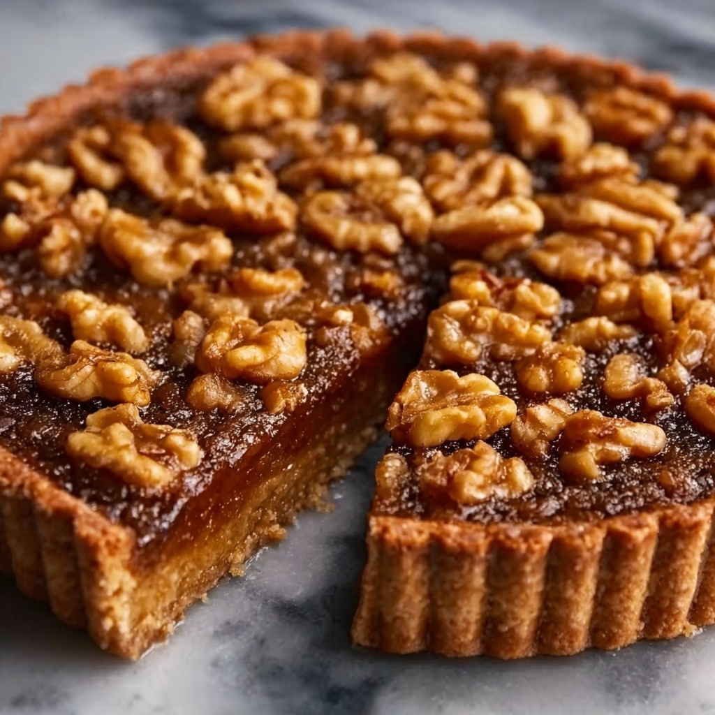 Honey Walnut Tart Recipe - Recipe Image