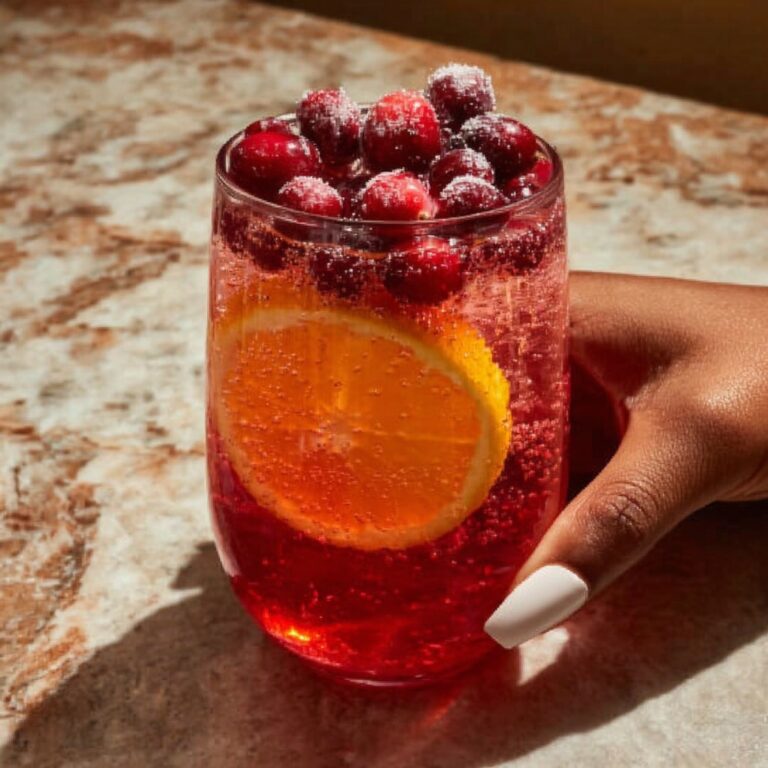 Sparkling Cranberry Orange Sangria: 5 Festive and Joyful Sips Recipe