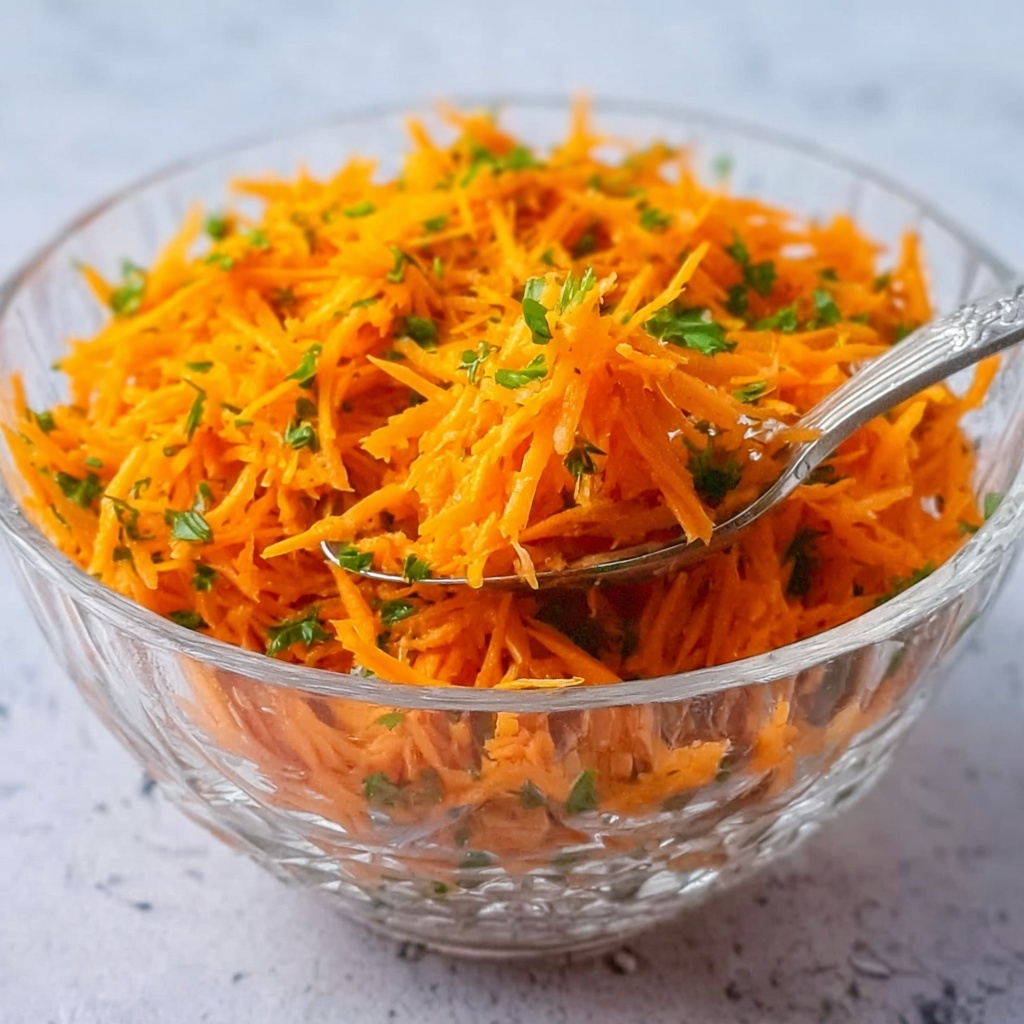 Grated Carrot Salad with Herb Dressing Recipe - Recipe Image