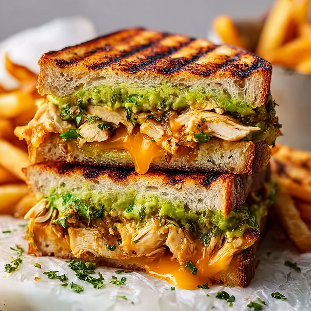 Chicken Avocado Melt Sandwich Recipe - Recipe Image