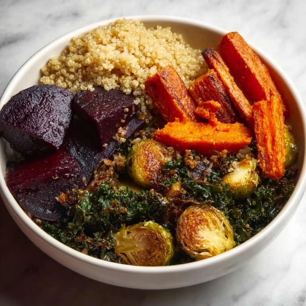 Autumn Grain Bowl with Roasted Vegetables Recipe - Recipe Image