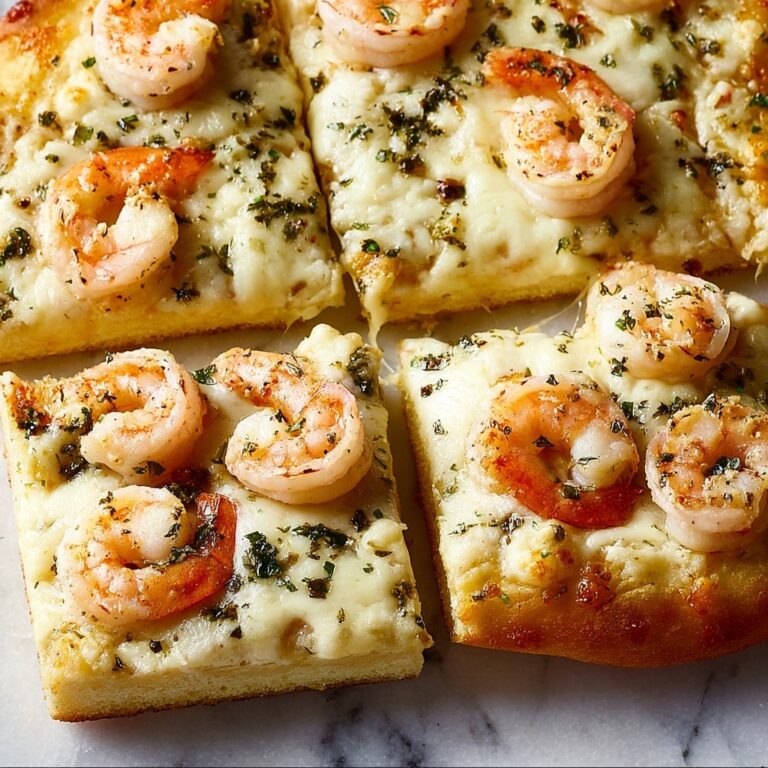 Shrimp Alfredo Pizza Recipe